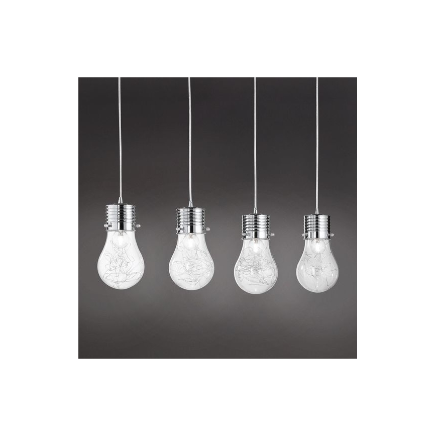 Wofi 7003.04.01.0150 - Lustra ar auklu FUTURA 4xE14/40W/230V