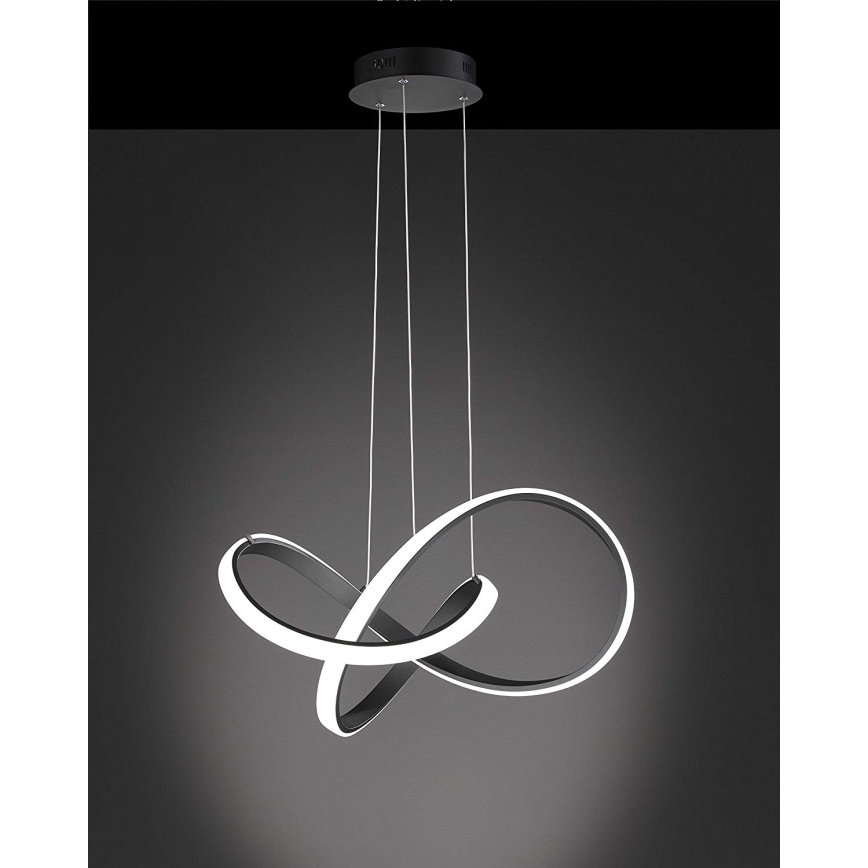 Wofi 70074G - LED Aptumšojama lustra ar auklu AMBIENTE LED/44W/230V