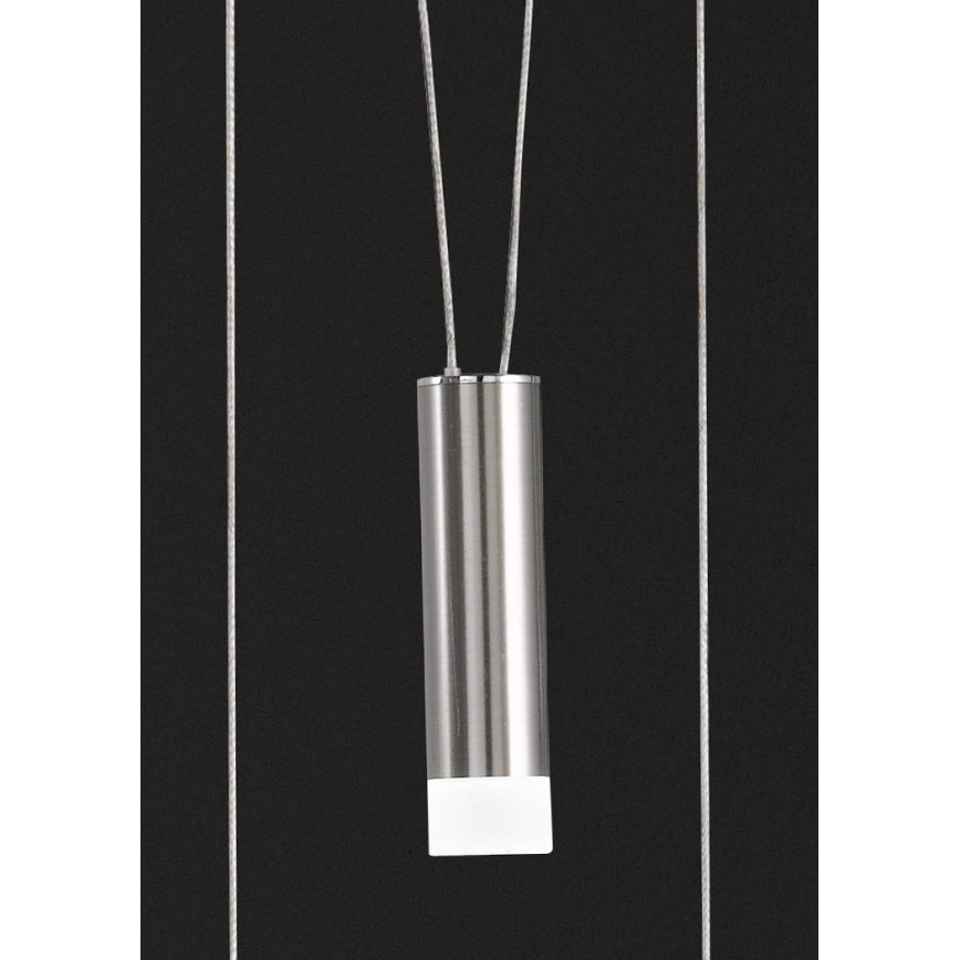 Wofi 7263.06.54.6000 - LED Aptumšojama lustra ar auklu JETTE 3xLED/7,5W/230V + 3xLED/1W