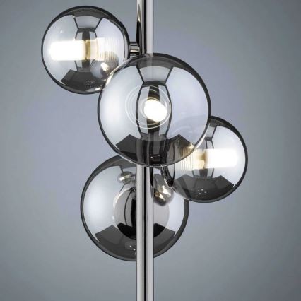 Wofi 8014.04.24.9000 - LED Galda lampa 4xG9/3W/230V melna