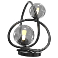 Wofi 8014-205 - LED Galda lampa NANCY 2xG9/3,5W/230V melns hroms