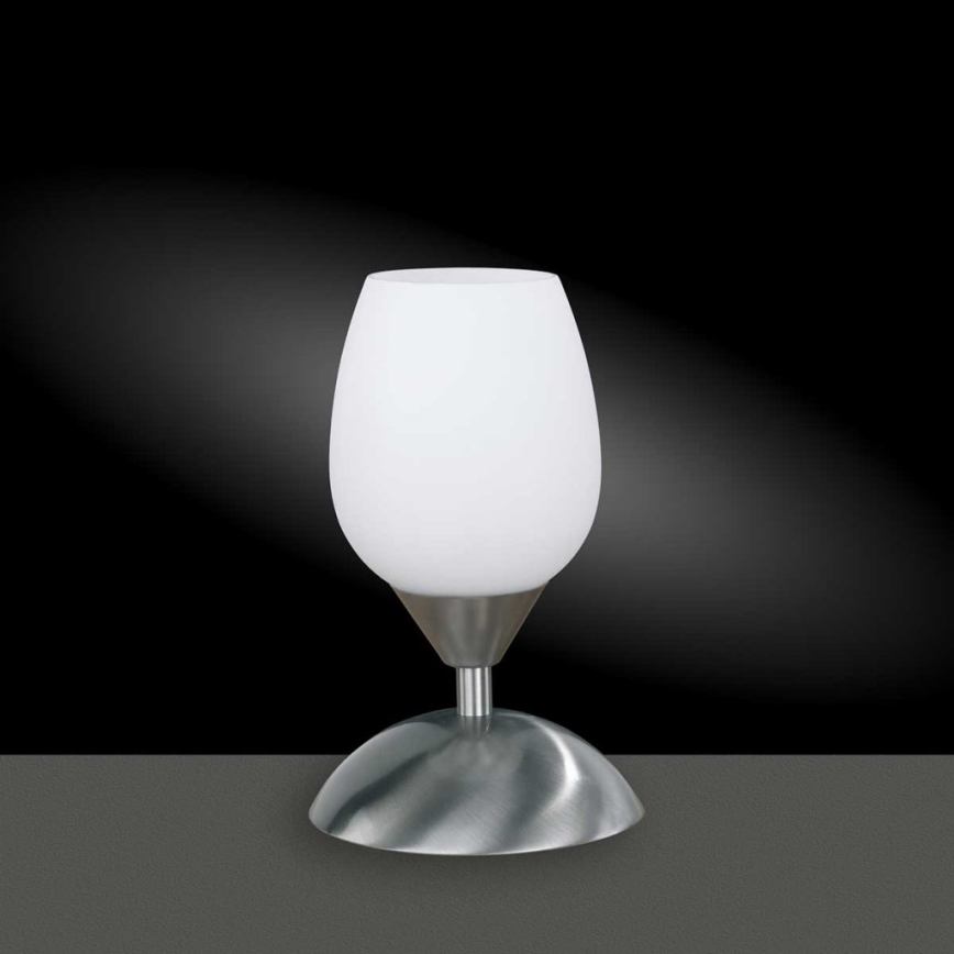 Wofi 814101640500 - Aptumšojama skārienvadāma galda lampa FLAME 1xE14/60W/230V