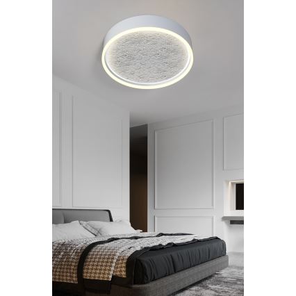 Wofi 9002-103M - LED Aptumšojama griestu lampa BORDEAUX LED/37W/230V sudraba