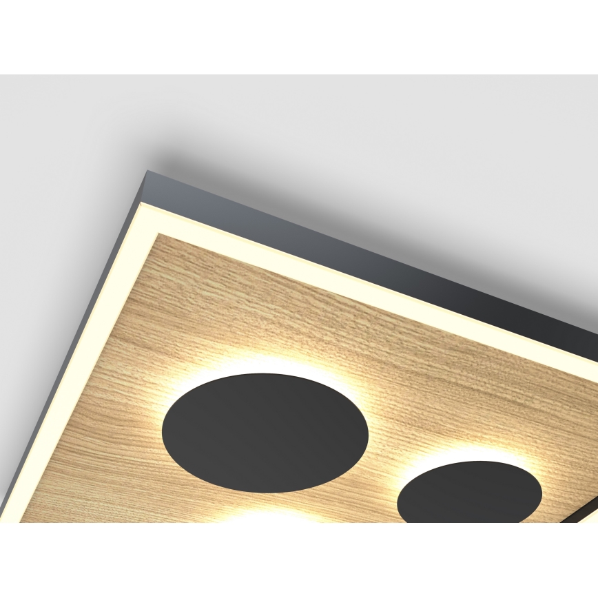 Wofi 9012-306S - LED Aptumšojama griestu lampa DIJON LED/26W/230V