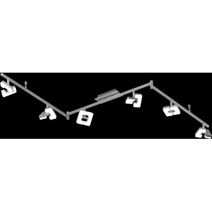 Wofi 9026.06.64.5000 - LED Starmetis ZARA 6xLED/5,2W/230V