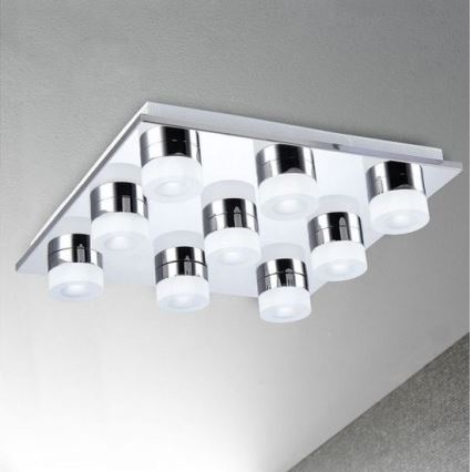 Wofi 9175.09.01.0000 - LED Aptumšojama griestu lampa LOGAN 9xLED/4,2W/230V