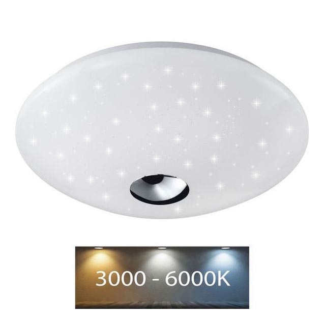 Wofi 9315.01.06.6320 - LED Griestu lampa FOCUS LED/15W/230V 3000/4200/6500K d. 32 cm