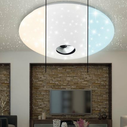 Wofi 9315.01.06.6320 - LED Griestu lampa FOCUS LED/15W/230V 3000/4200/6500K d. 32 cm