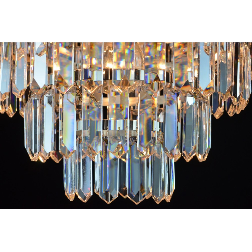 Wranovsky JWZ024060301 - Pieliekama kristāla lustra PORTO 5xE14/40W/230V + 1xE27/40W