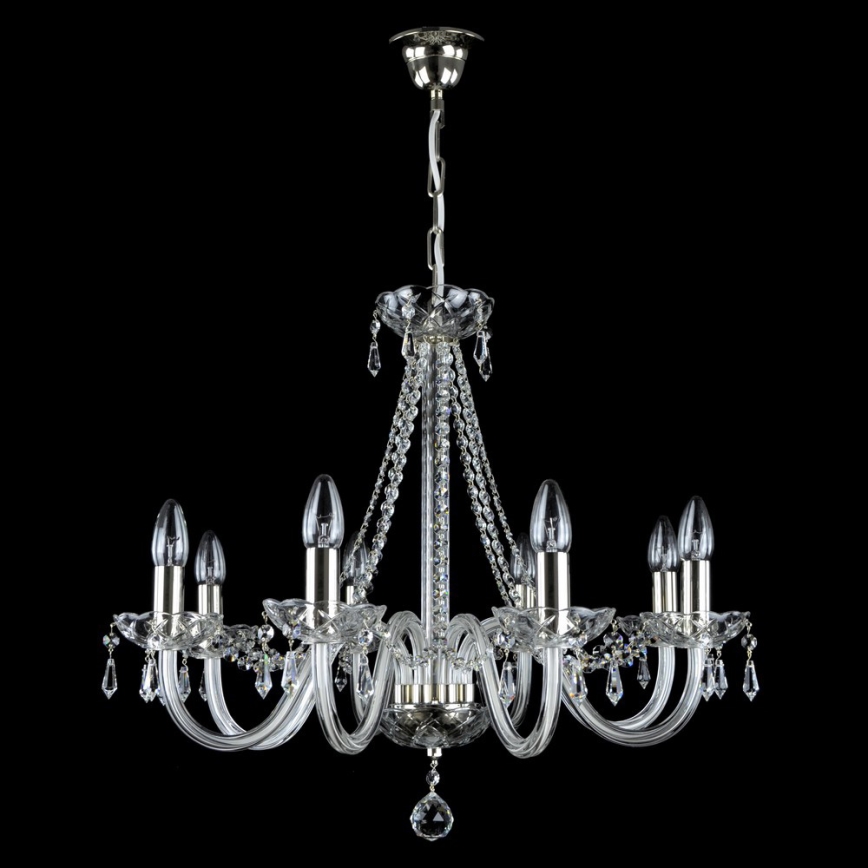 Wranovsky JWZ117082101 - Kristāla lustra ar ķēdi BONTON 8xE14/40W/230V