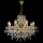 Wranovsky JWZ151082130 - Kristāla lustra ar ķēdi CLASSE 8xE14/40W/230V