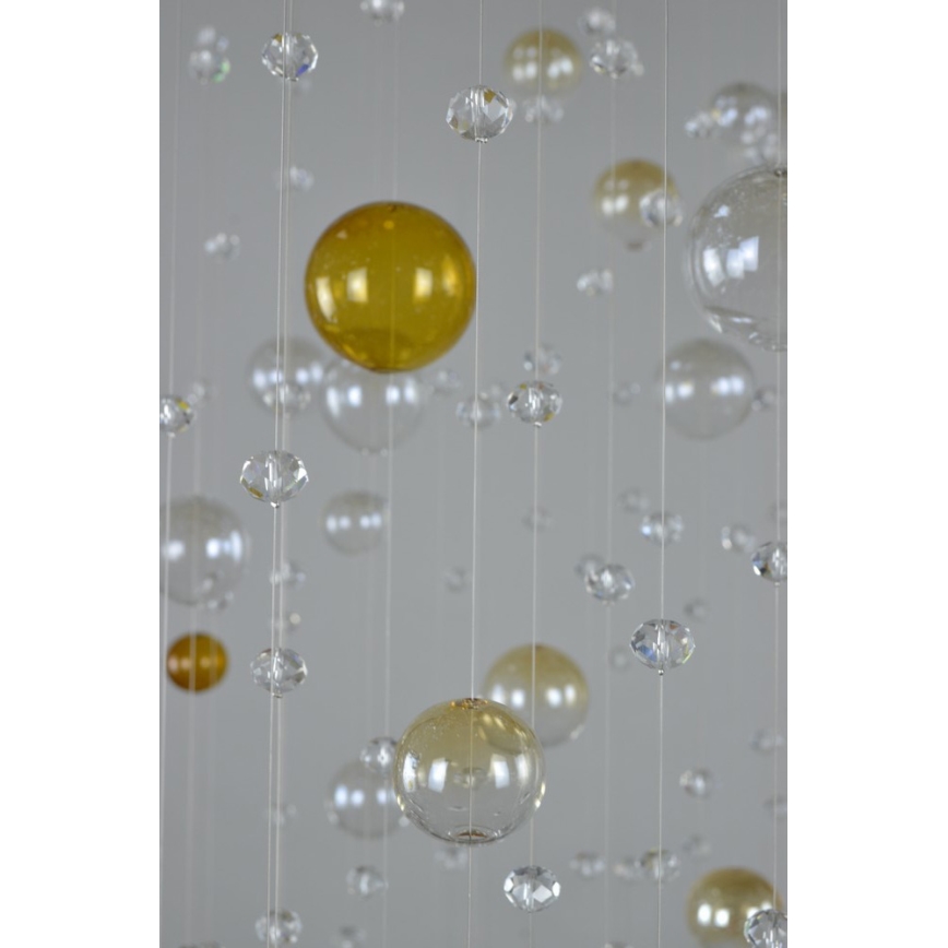 Wranovsky JWZ610100101 - Pieliekama kristāla lustra ORBIS 10xGU10/40W/230V