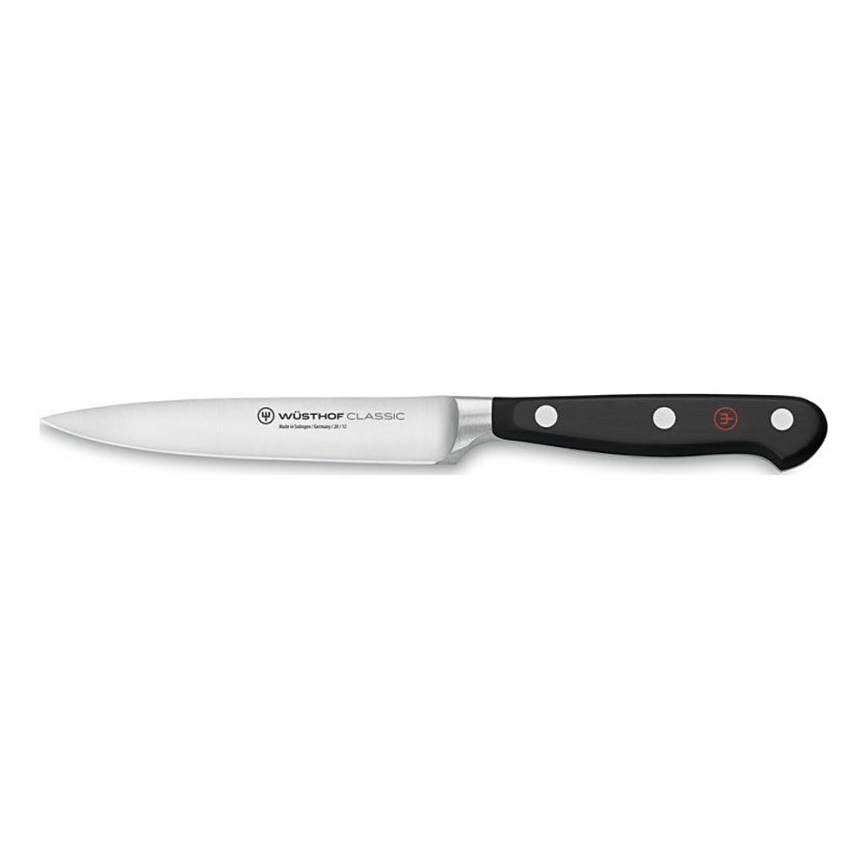 Wüsthof - Virtuves nazis dārzeņiem CLASSIC 12 cm melna