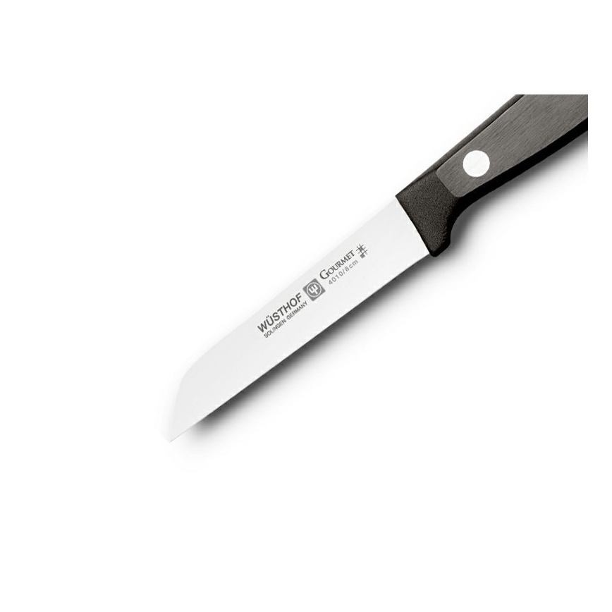 Wüsthof - Virtuves nazis dārzeņiem GOURMET 8 cm, melna