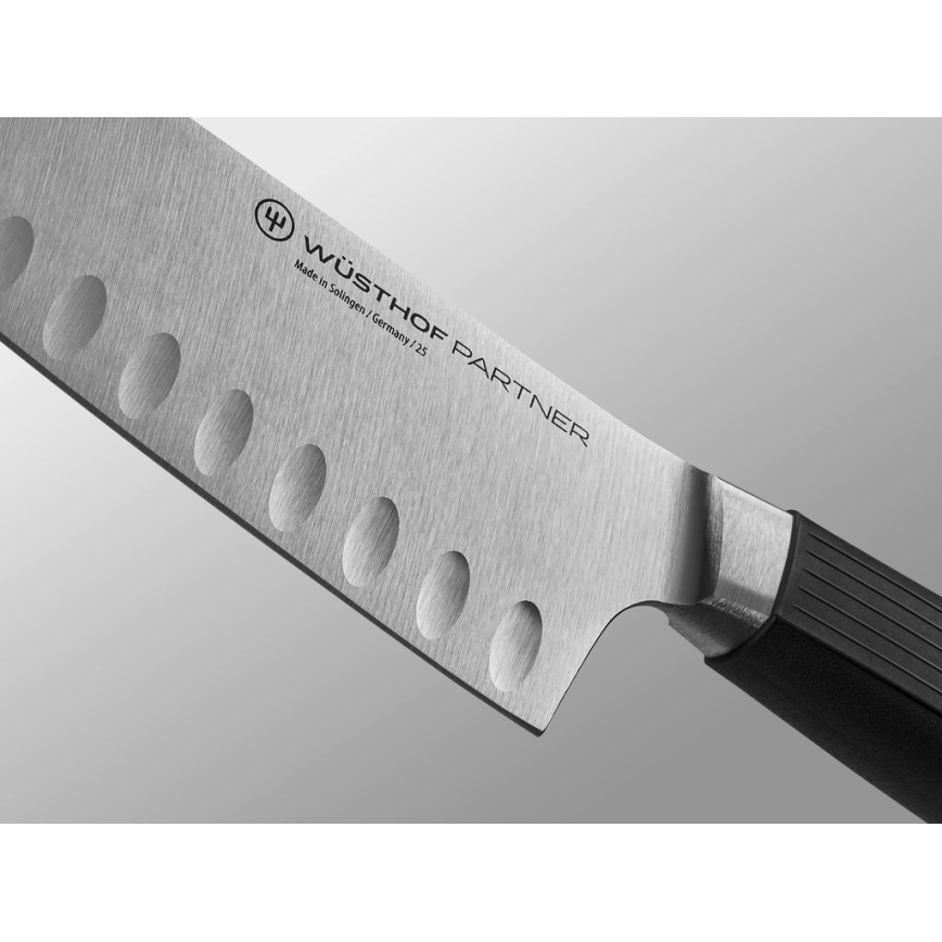 Wüsthof - Virtuves nazis santoku PARTNER 17 cm melns