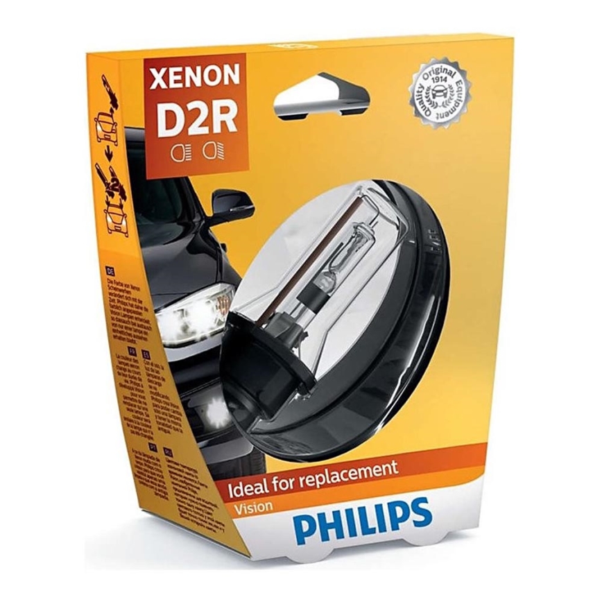 Xenon auto spuldze Philips VISION 85126VIS1 D2R P32d-3 35W/85V 4600K