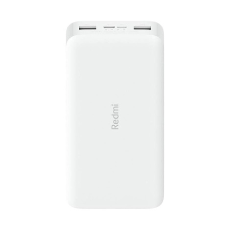 Xiaomi 20000 mAh Redmi 18W Ātrās uzlādes ārējais akumulators Balts