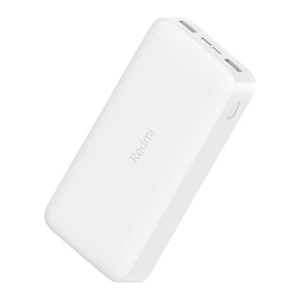 Xiaomi 20000 mAh Redmi 18W Ātrās uzlādes ārējais akumulators Balts