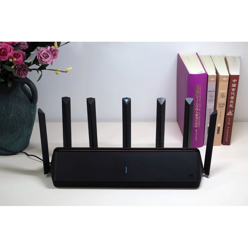 Xiaomi Mi AIoT Wi-Fi Rūteris AX3600 melns
