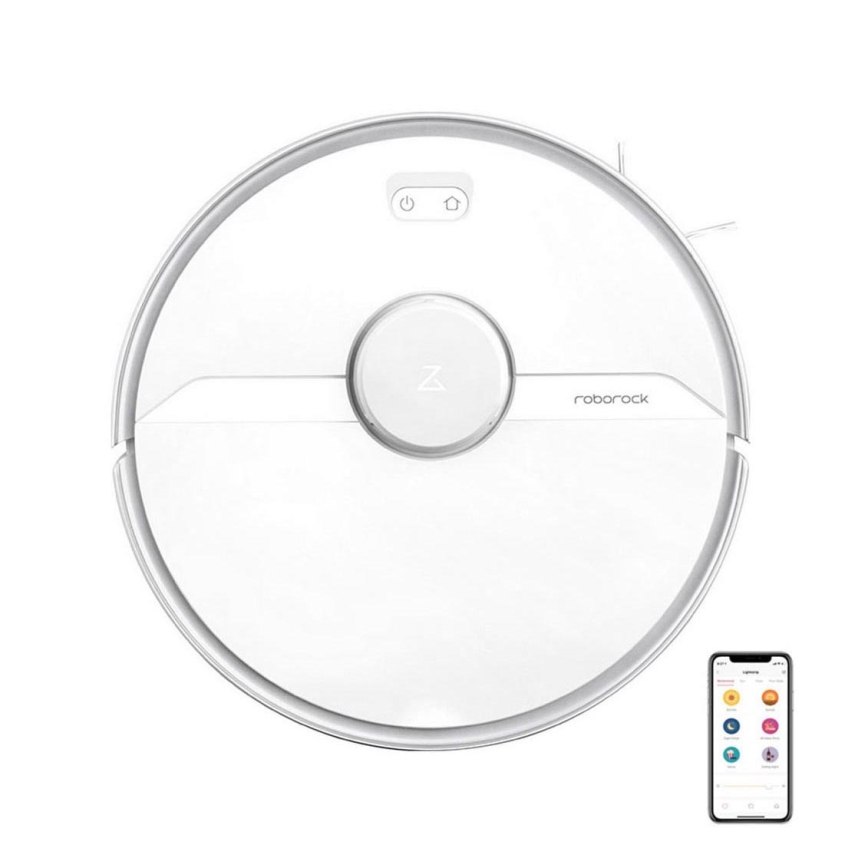 Xiaomi - SViedais robotu putekļsūcējs ROBOROCK S6 Pure 58W Wi-Fi balts