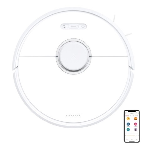 Xiaomi - Viedais robotu putekļsūcējs ROBOROCK S6 42W Wi-Fi balts