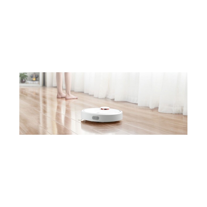 Xiaomi - SViedais robotu putekļsūcējs ROBOROCK S6 Pure 58W Wi-Fi balts