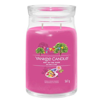 Yankee Candle - Aromātiskā svece ART IN THE PARK liela 567g 60-90 st.