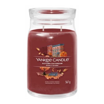 Yankee Candle - Aromātiskā svece AUTUMN DAYDREAM liela 567g 60-90 st.