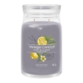 Yankee Candle - Aromātiskā svece BLACK TEA & LEMON liela 567 g 60–90 stundas