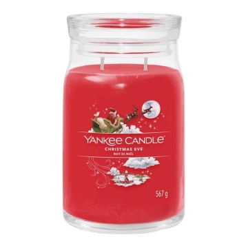 Yankee Candle - Aromātiskā svece CHRISTMAS EVE liela 567g 60-90 stundas