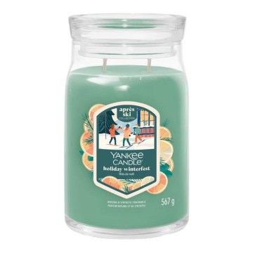 Yankee Candle - Aromātiskā svece HOLIDAY WINTERFEST liela 567g 60-90 st.