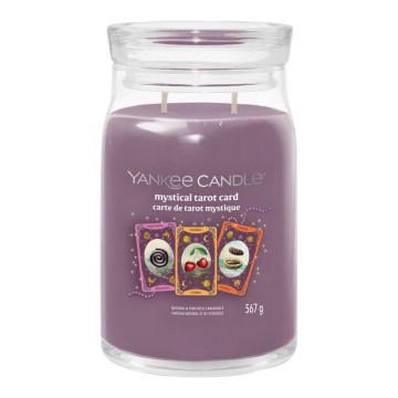 Yankee Candle - Aromātiskā svece MYSTICAL TAROT CARD liela 567g 60-90 stundas.