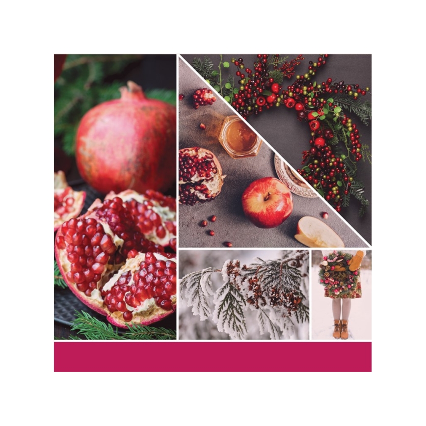 Yankee Candle - Aromātiskā svece SPARKLING WINTERBERRY liela 567g 60-90 st.