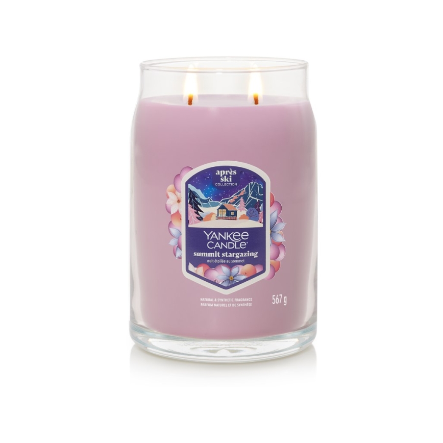 Yankee Candle - Aromātiskā svece SUMMIT STARGAZING liela 567g 60-90 st.