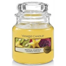 Yankee Candle - Aromatizēta svece TROPICAL STARFRUIT maza 104g 20-30 stundas