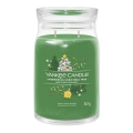 Yankee Candle - Liela aromātiskā svece SHIMMERING CHRISTMAS TREE 567g 60-90 st.