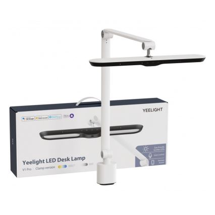 Yeelight - LED Aptumšojama galda lampa ar fiksatoru un sensoru LED/12W/230V Wi-Fi Ra90