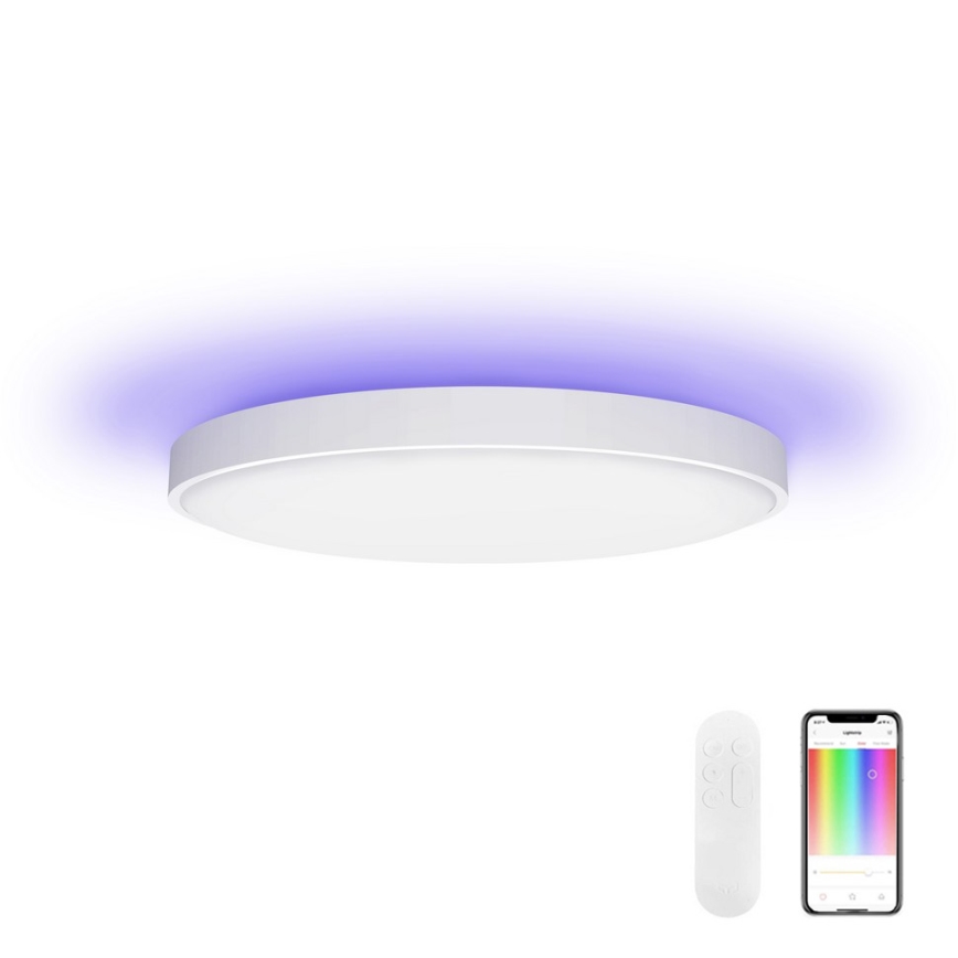 Yeelight - LED RGB Aptumšojama griestu lampa ARWEN 450S LED/50W/230V CRI 90 + tālvadības pults Wi-Fi/BT