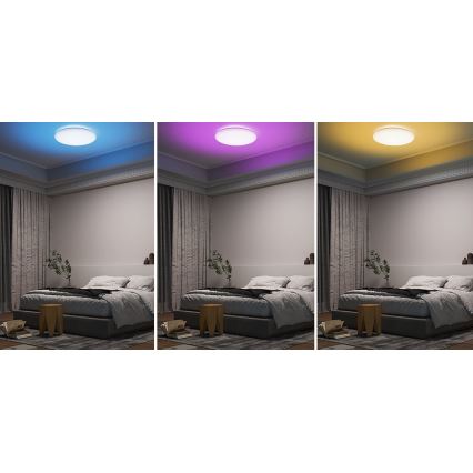 Yeelight - LED RGB Aptumšojama vannas istabas lampa ARWEN 450C LED/50W/230V IP50 CRI 90 + tālvadības pults Wi-Fi/BT