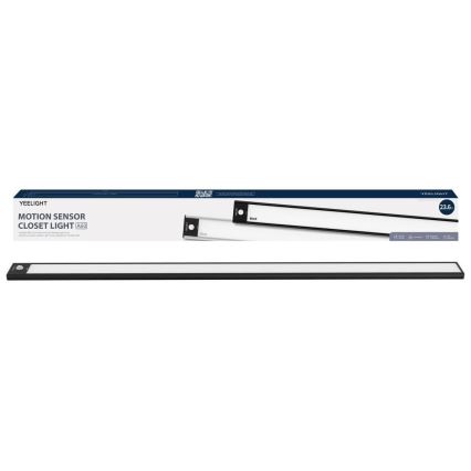 Yeelight - LED regulējama uzlādes mēbeļu apgaismojuma lampa ar sensoru LED/2,4W/2200 mAh 2700K 60 cm melna