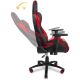 Yenkee - Spēļu krēsls melns/sarkans