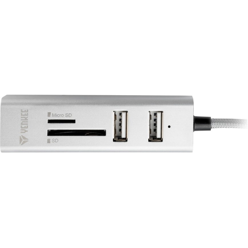 Yenkee - USB Sadalītājs 2.0 un karšu lasītājs