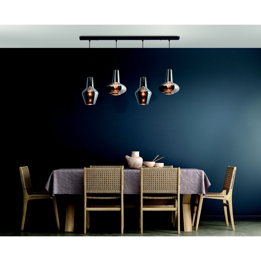 Zambelis 17151 - Lustra ar auklu 4xE27/40W/230V