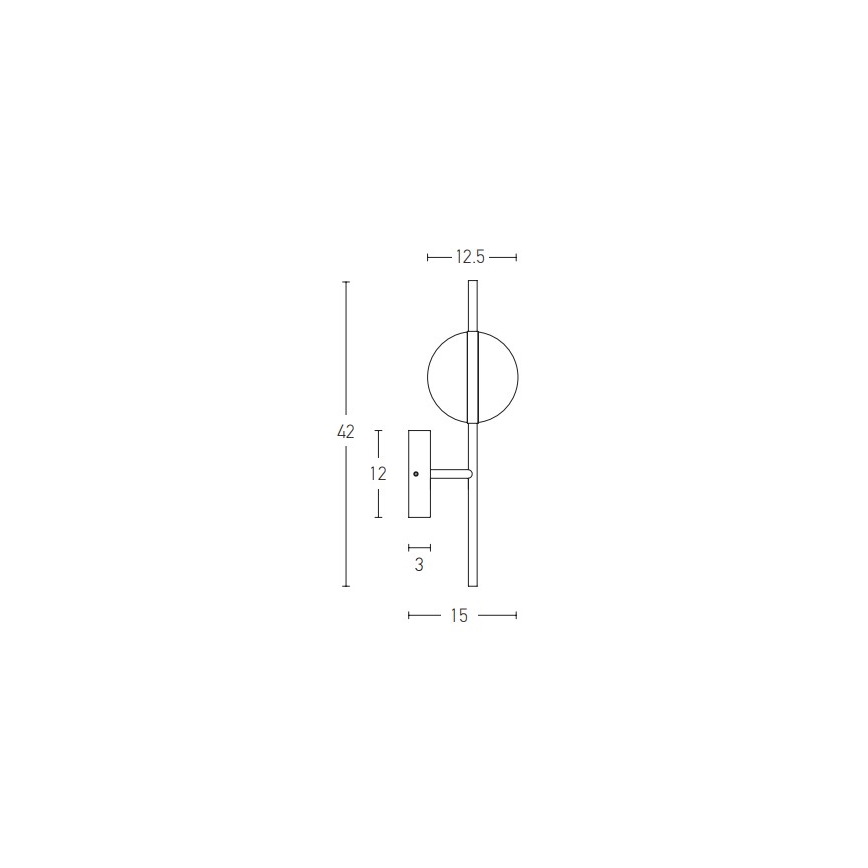 Zambelis 2003 - LED Sienas lampa LED/8W/230V