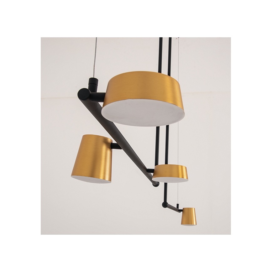 Zambelis 2035 - LED Lustra ar stieni LED/28W/230V