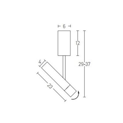 Zambelis 22028 - LED Lustra ar stieni LED/4W/230V