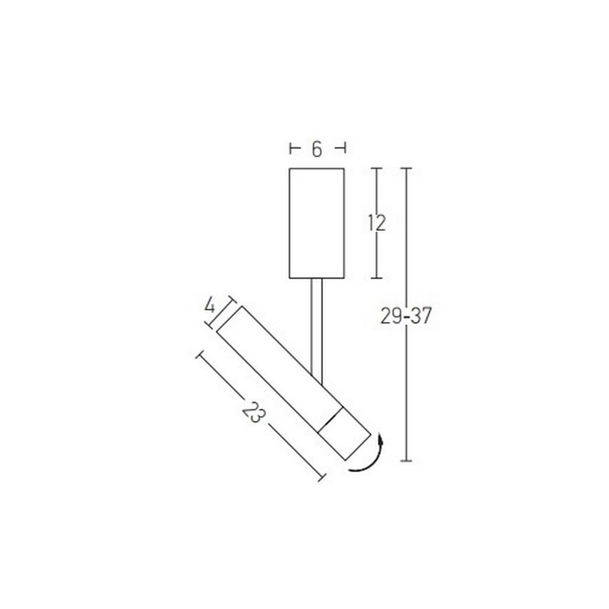 Zambelis 22028 - LED Lustra ar stieni LED/4W/230V