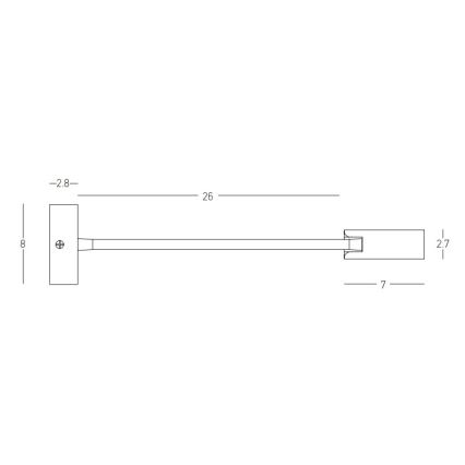 Zambelis 22049 - LED Pielāgojama lampiņa LED/3W/230V CRI90 melna