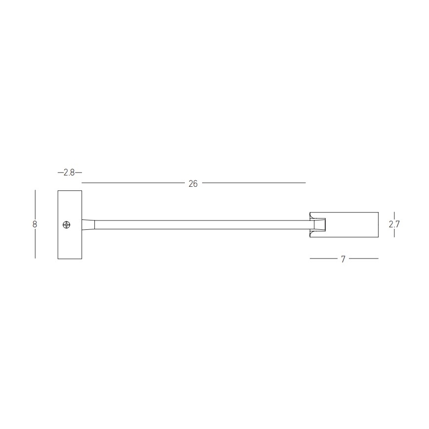 Zambelis 22049 - LED Pielāgojama lampiņa LED/3W/230V CRI90 melna