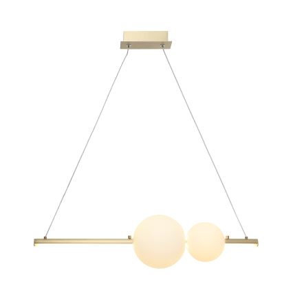Zambelis 22108 - LED Aptumšojama lustra ar auklu LED/11W/230V zelta
